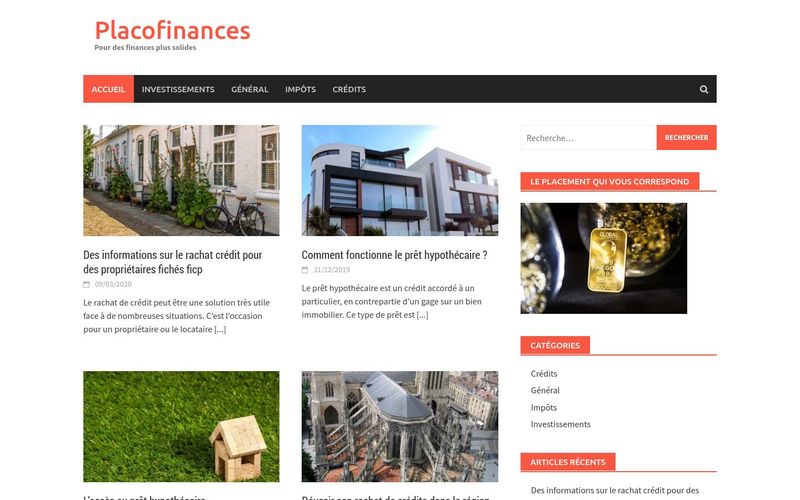 Placofinances - Pour des finances plus solides